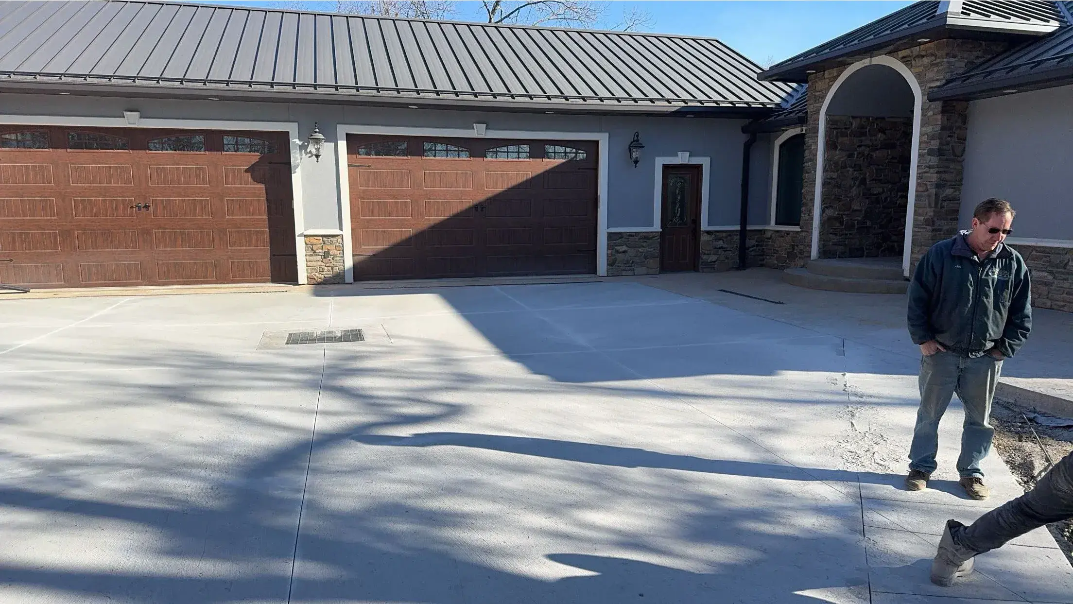 Commercial concrete foundation work